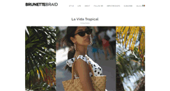 Desktop Screenshot of brunettebraid.com